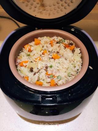 土豆焖饭的做法步骤：5