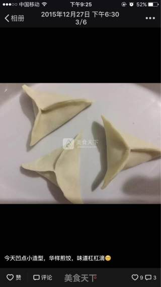 鲜肉煎饺的做法步骤：2