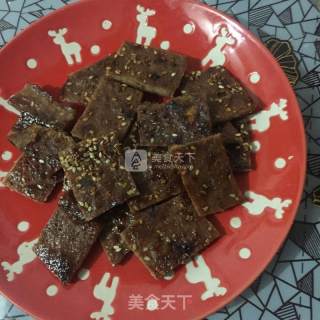 蜜汁猪肉脯的做法步骤：9