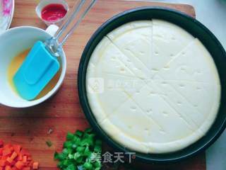 牛肉披萨的做法步骤：2