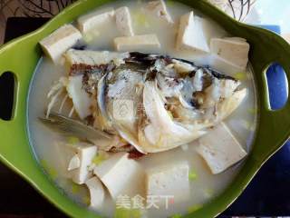 鱼头豆腐的做法步骤：7