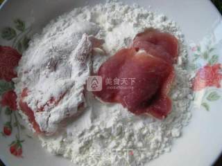 红果番茄里脊的做法步骤：3