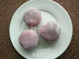 紫薯芒果雪媚娘的做法步骤：6