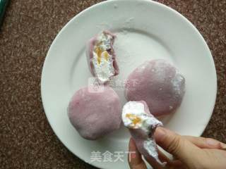 紫薯芒果雪媚娘的做法步骤：7