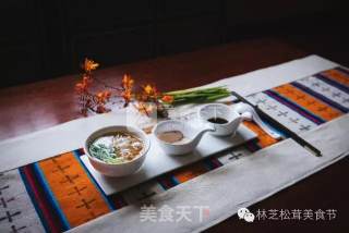 松茸面的做法步骤：3