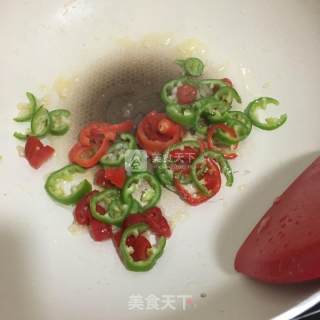 辣炒扇贝肉的做法步骤：4