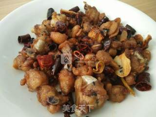 辣子鸡的做法步骤：7
