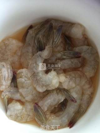 蒜蓉冬瓜蒸虾的做法步骤：2