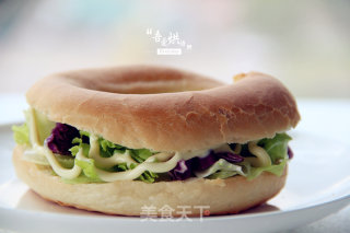 我是霸占你餐桌的“小情人”——贝果的做法步骤：10