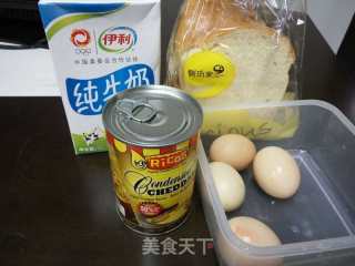 芝士鸡蛋三明治的做法步骤：1