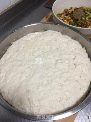 茄子青椒大包的做法步骤：6