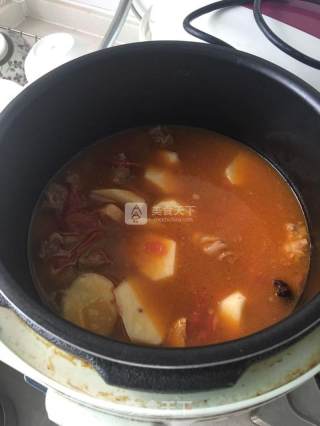 番茄牛腩的做法步骤：12