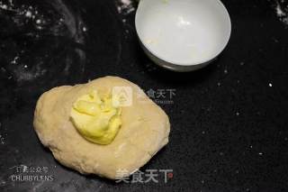 西瓜型港式吐司（手揉版）的做法步骤：7