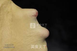 西瓜型港式吐司（手揉版）的做法步骤：13
