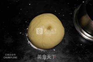 西瓜型港式吐司（手揉版）的做法步骤：15