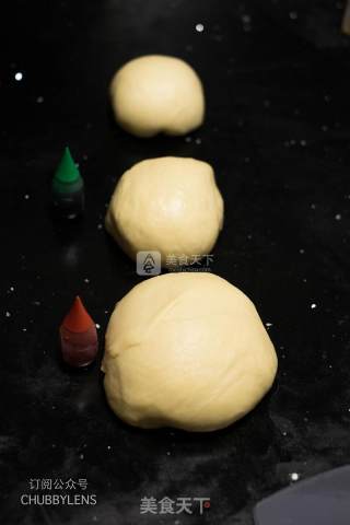 西瓜型港式吐司（手揉版）的做法步骤：16
