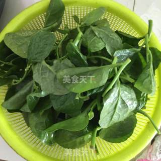 家常清炒木耳菜的做法步骤：1