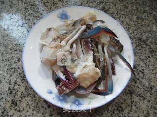 咖喱白菜螃蟹的做法步骤：2