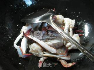 咖喱白菜螃蟹的做法步骤：4
