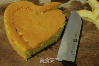 豆浆火龙果慕斯蛋糕的做法步骤：9