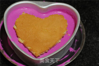 豆浆火龙果慕斯蛋糕的做法步骤：16
