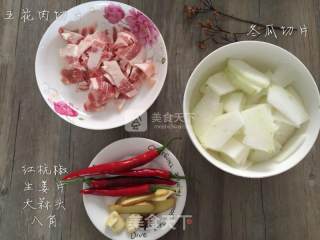 红烧冬瓜的做法步骤：1