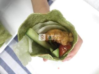 【食在Fastee】DIY香喷喷墨西哥鸡肉卷的做法步骤：9
