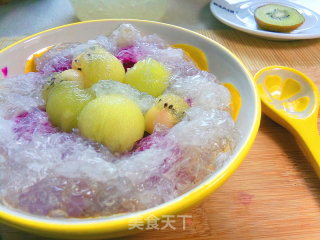 椰汁水果捞的做法步骤：4