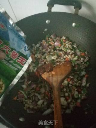 香菇酱打卤面的做法步骤：5