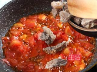 西红柿牛腩的做法步骤：5