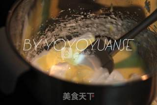 柠香酸奶分蛋海绵蛋糕的做法步骤：5
