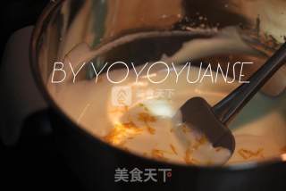 柠香酸奶分蛋海绵蛋糕的做法步骤：6