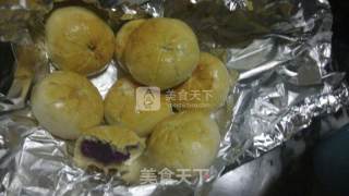 紫薯月饼酥的做法步骤：16