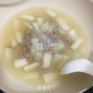 冬瓜瘦肉汤的做法步骤：3