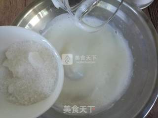 无油肉松蛋糕饼的做法步骤：6