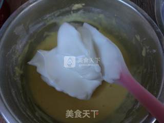无油肉松蛋糕饼的做法步骤：9
