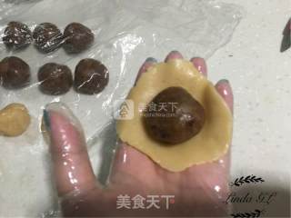 广式藤椒牛肉月饼的做法步骤：11