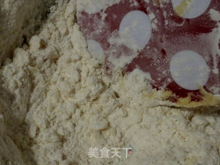 蛋黄酥（淡味黄油版）的做法步骤：2