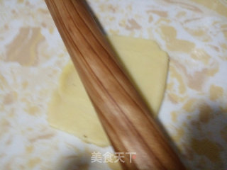 蛋黄酥（淡味黄油版）的做法步骤：12