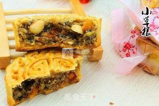 五仁月饼的做法步骤：15