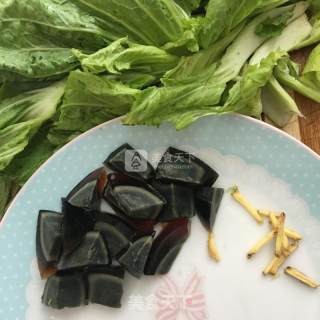 皮蛋芥菜汤的做法步骤：1