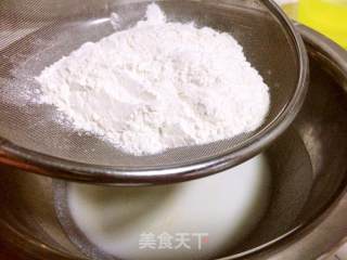 葱香金丝蛋糕的做法步骤：2