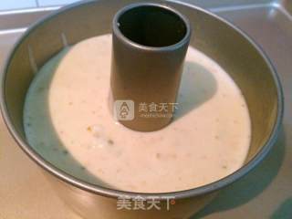 葱香金丝蛋糕的做法步骤：7