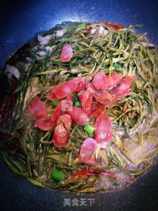 五花肉炖干豆角的做法步骤：12