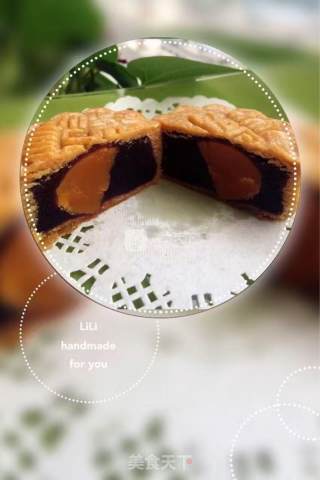 广式·蛋黄豆沙月饼的做法步骤：14