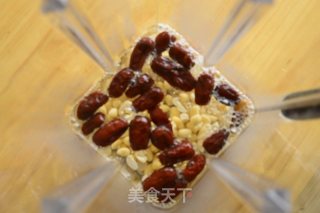 红枣豆浆的做法步骤：3