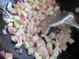 咖喱鸡肉饭的做法步骤：5