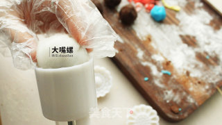 Q萌红糖冰皮月丨大嘴螺的做法步骤：20