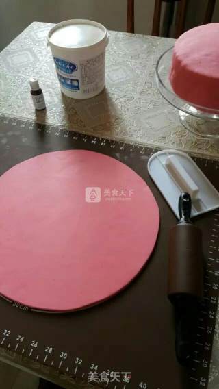 翻糖蛋糕的做法步骤：14