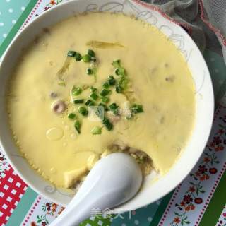 蛋蒸肉的做法步骤：7